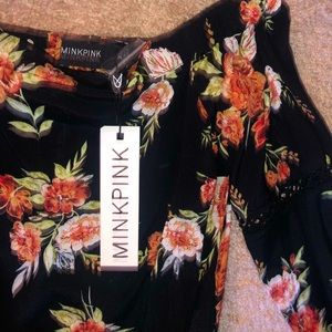 MINKPINK NWT blouse off the shoulder